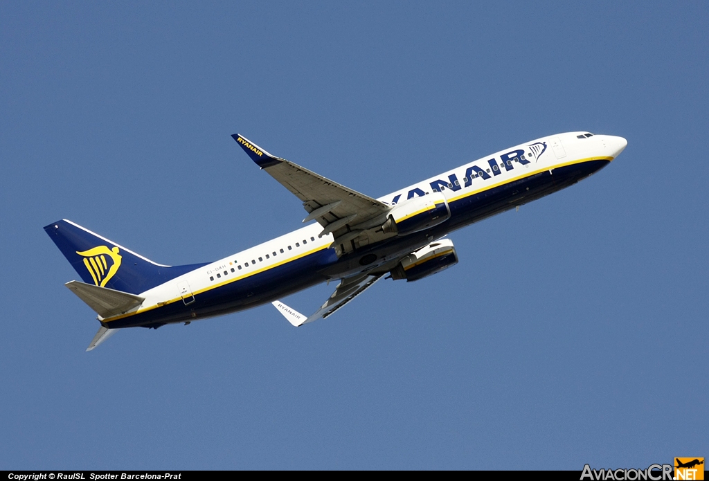 EI-DAH - Boeing 737-8AS - Ryanair