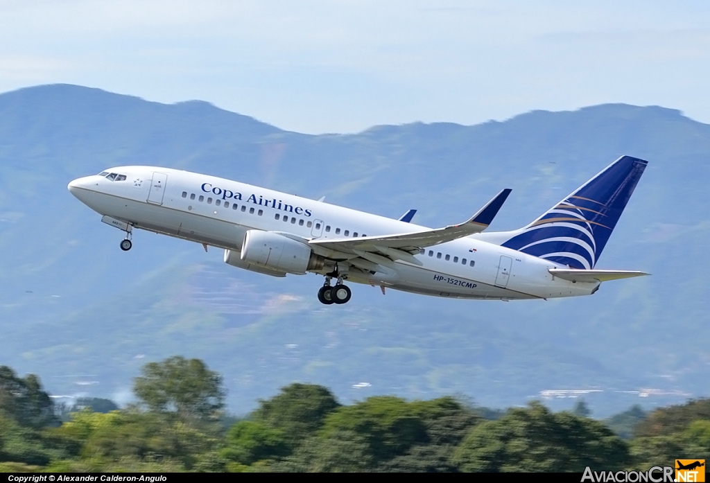 HP-1521CMP - Boeing 737-7V3 - Copa Airlines