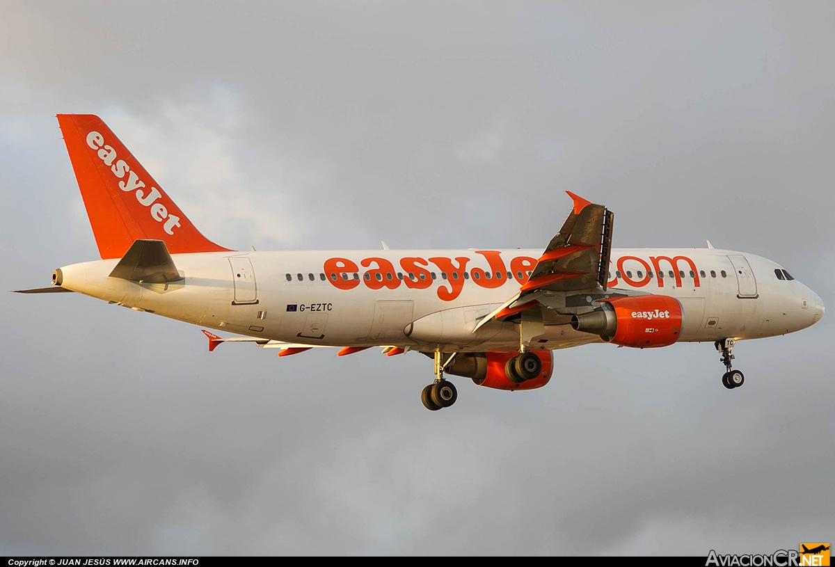 G-EZTC - Airbus A320-214 - EasyJet