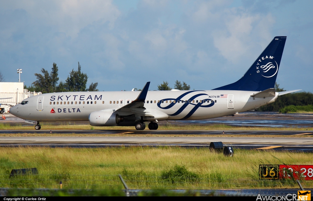 N3761R - Boeing 737-832 - Delta Air Lines