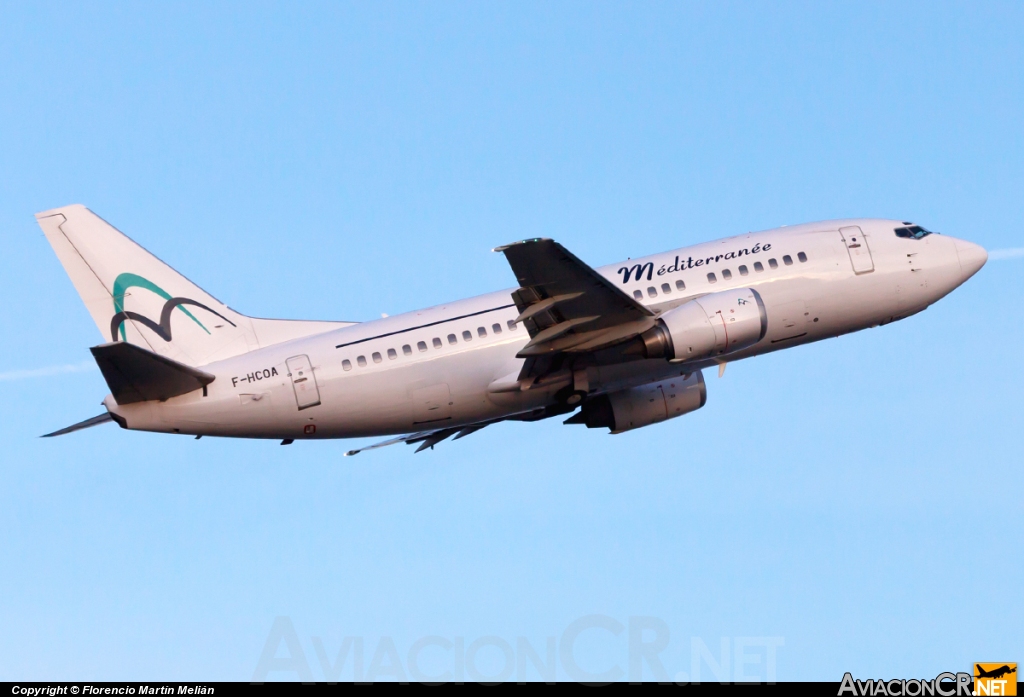 F-HCOA - Boeing 737-5L9 - Air Méditerranée