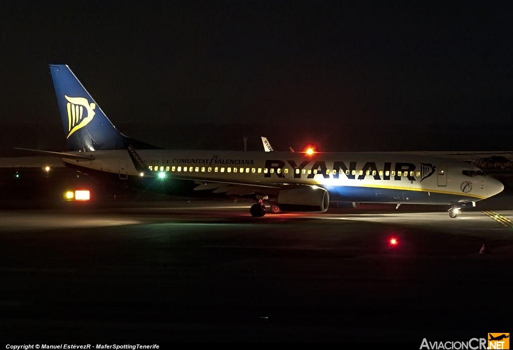 EI-DYV - Boeing 737-8AS - Ryanair