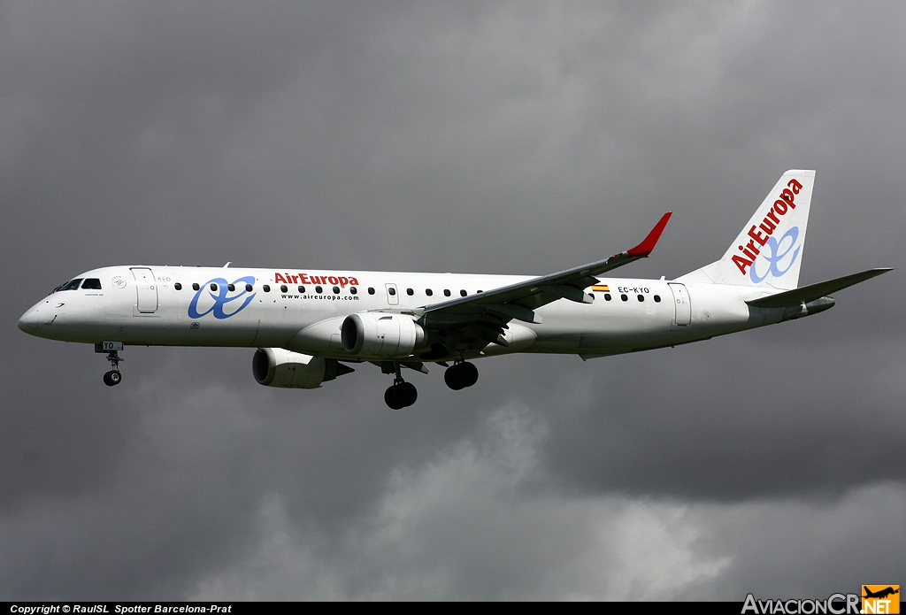 EC-KYO - Embraer 190-200LR - Air Europa