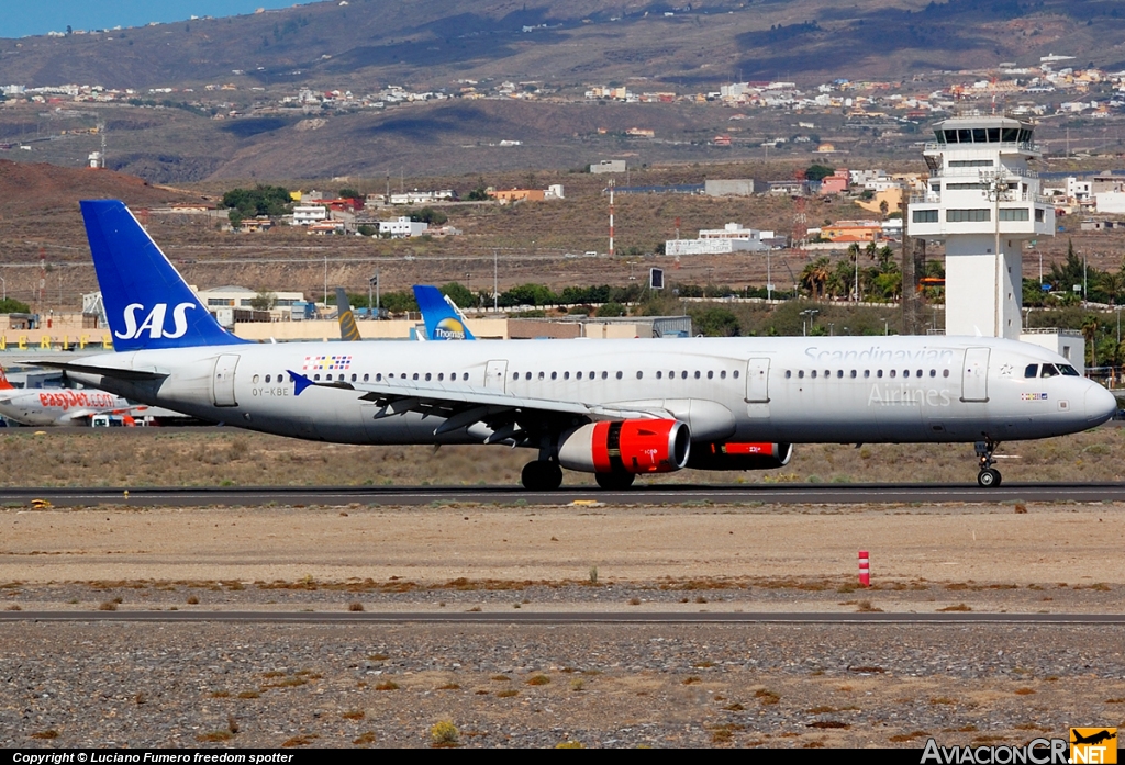 OY-KBE - Airbus A321-232 - Scandinavian Airlines - SAS