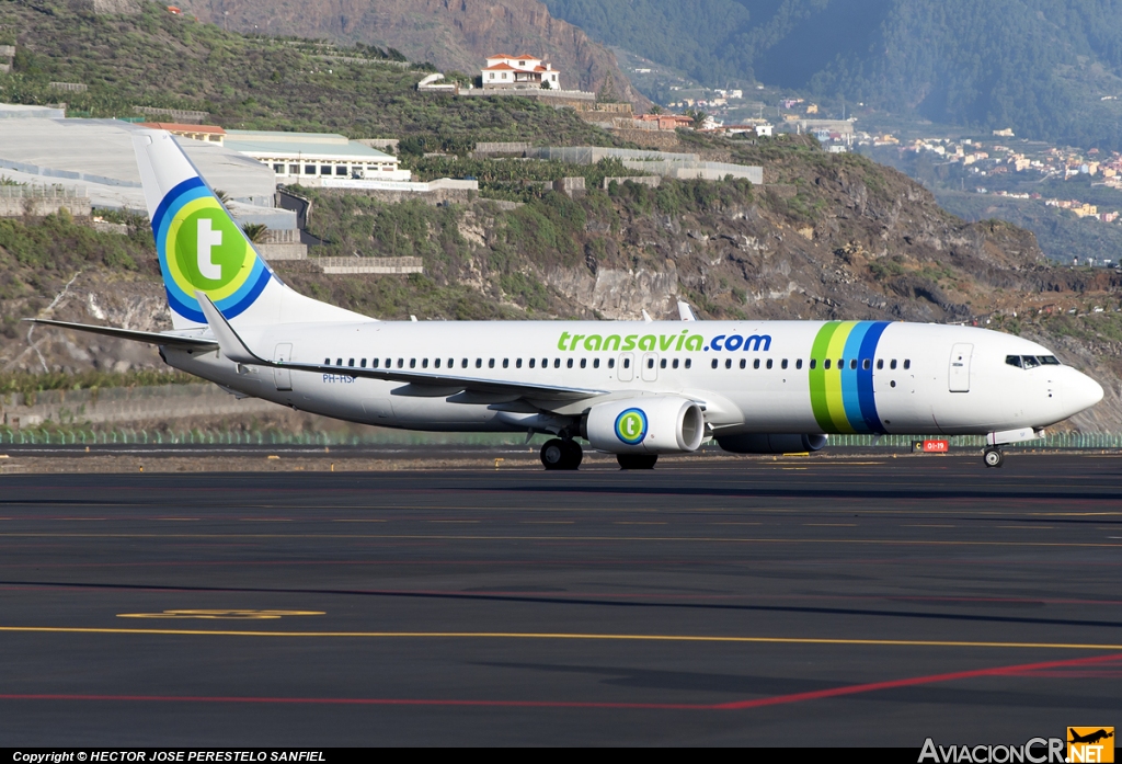 PH-HSF - Boeing 737-8K2 - Transavia Airlines