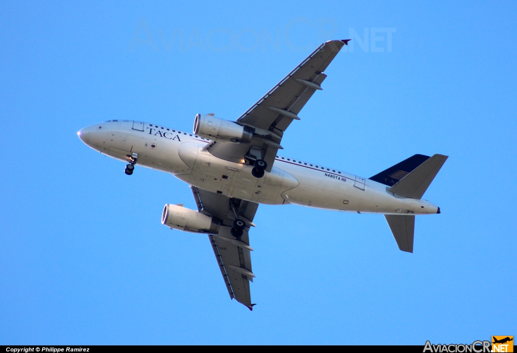 N480TA - Airbus A319-132 - TACA