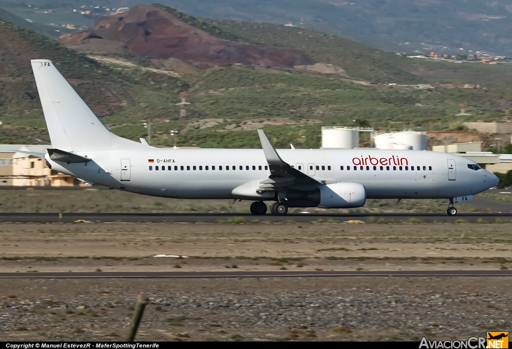 D-AHFA - Boeing	737-8K5/W - Air Berlin