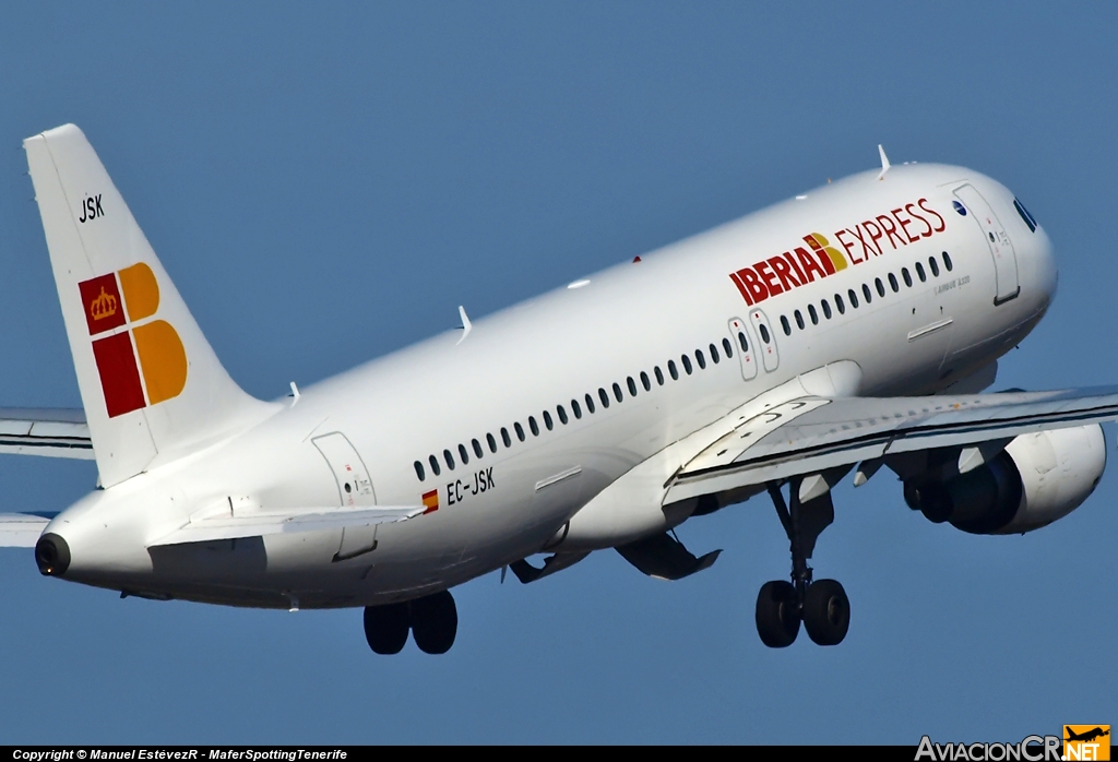 EC-JSK - Airbus A320-214 - Iberia Express