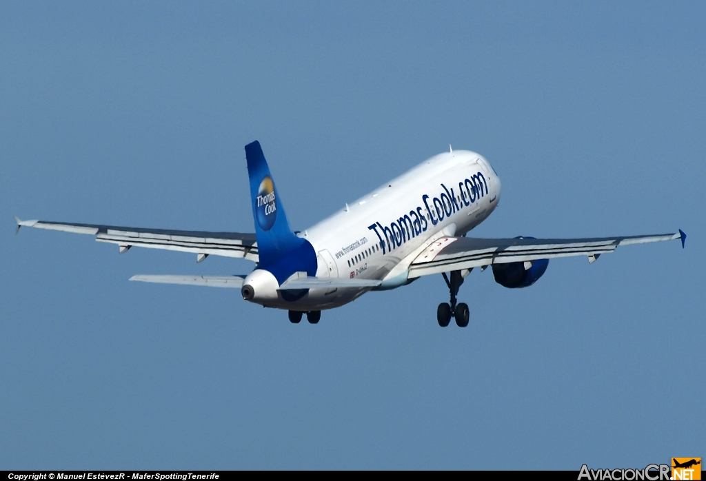 G-DHJZ - Airbus A320-214 - Thomas Cook