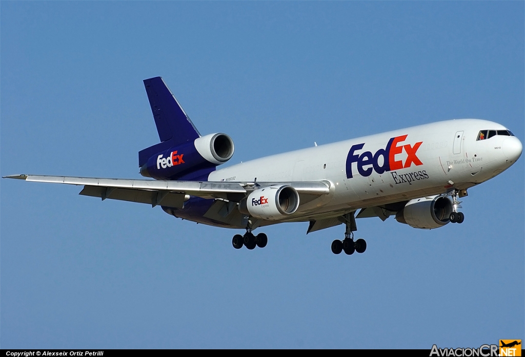 N68052 - McDonnell Douglas DC-10-10F - FedEx