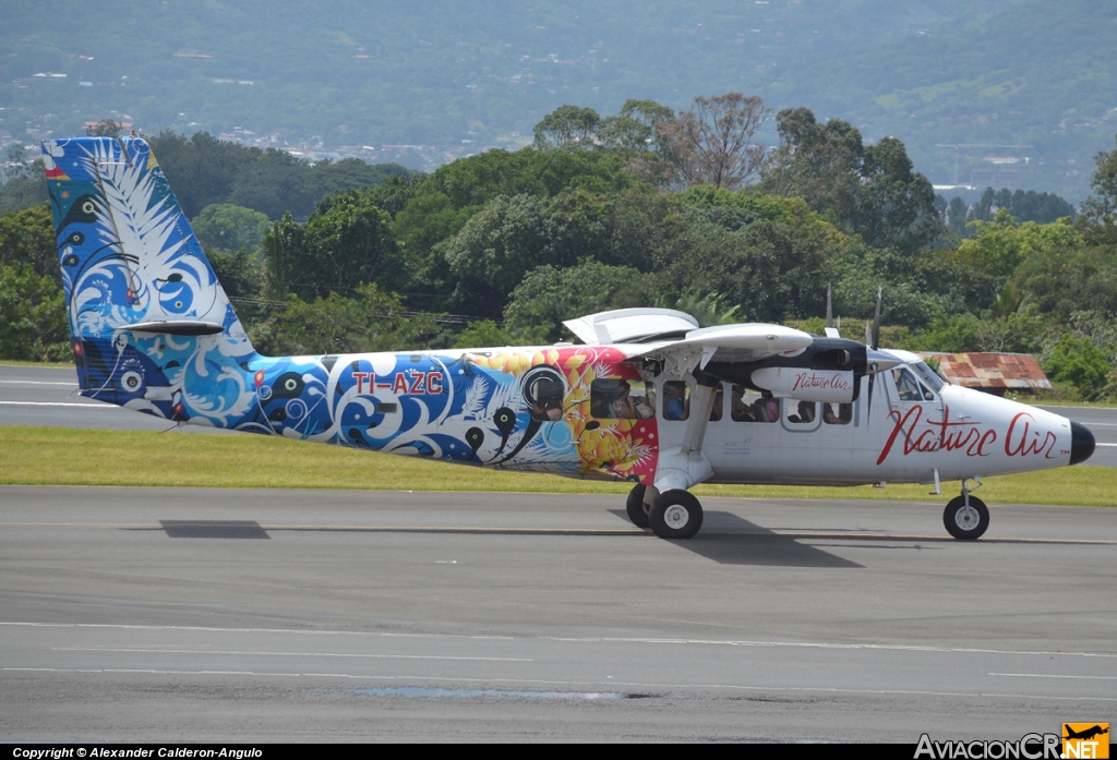 TI-AZC - De Havilland Canada DHC-6-300 Twin Otter - Nature Air