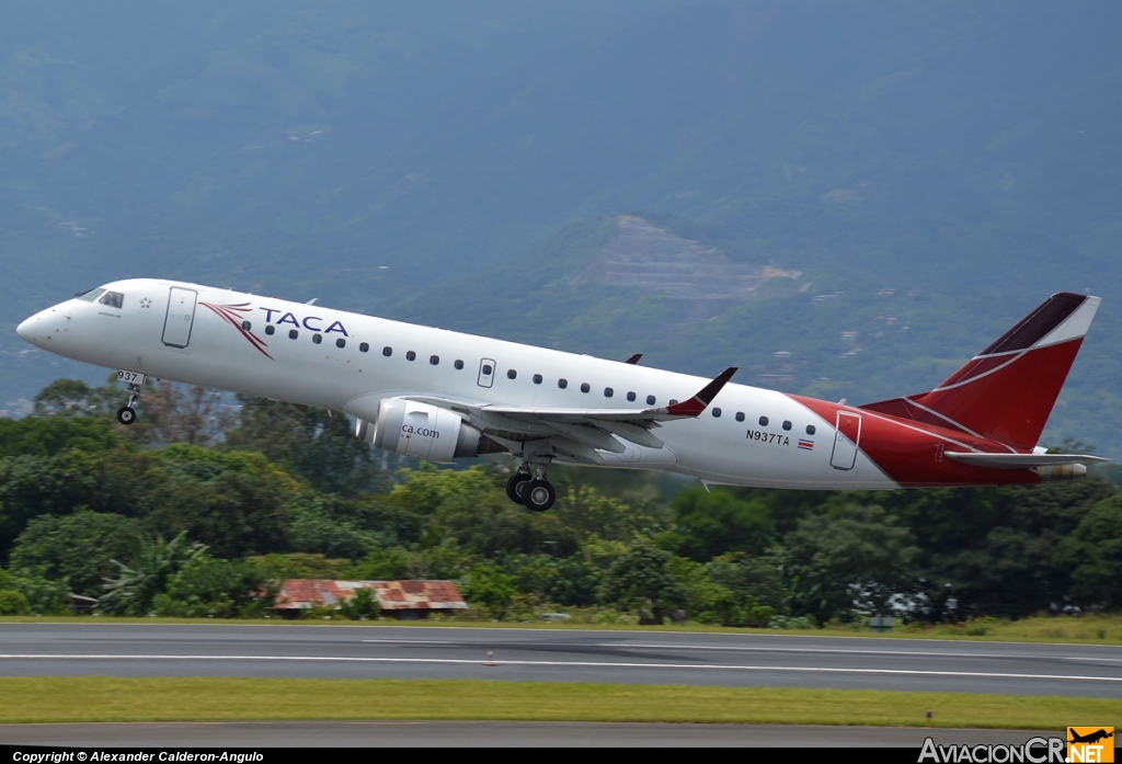 N937TA - Embraer 190-100IGW - TACA