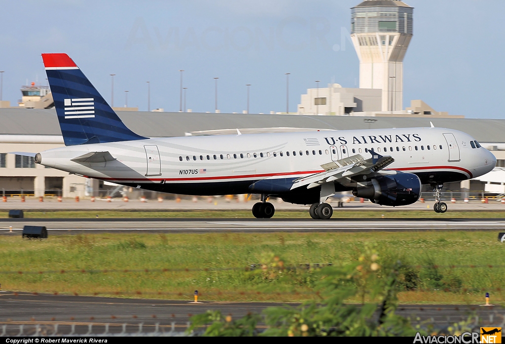 N107US - Airbus A320 (Genérico) - US Airways