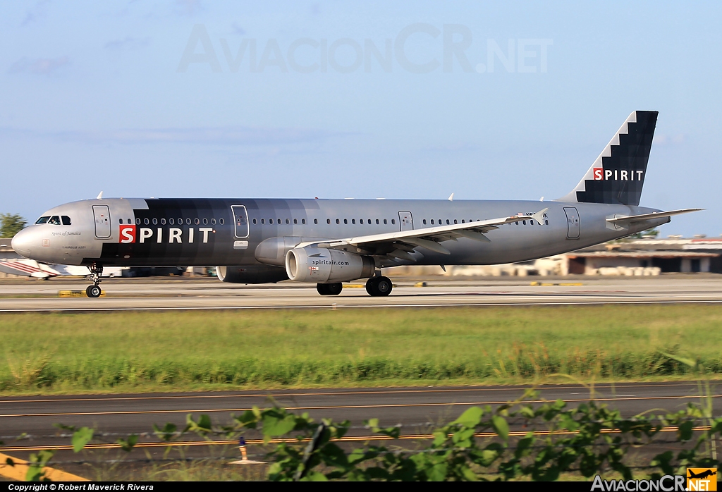 N587NK - Airbus A321-231 - Spirit