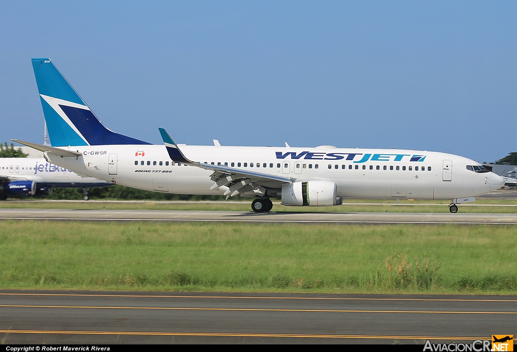 C-GWSR - Boeing 737-8CT - Westjet