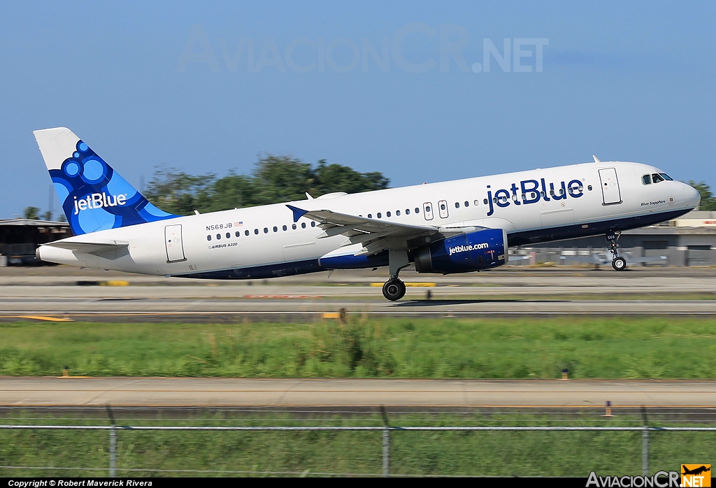 N568JB - Airbus A320-232 - Jet Blue