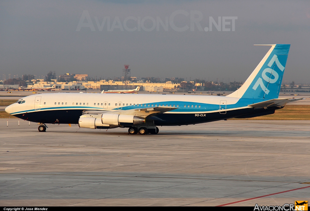 9Q-CLK - Boeing 707-138B - República Democrática del Congo