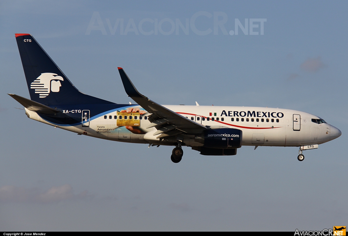 XA-CTG - Boeing 737-752 - Aeromexico