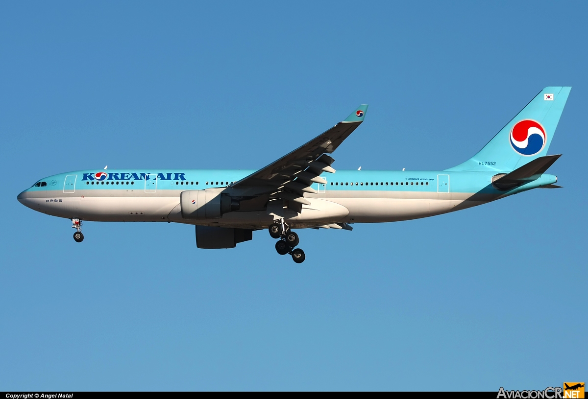 HL7552 - Airbus A330-223 - Korean Air