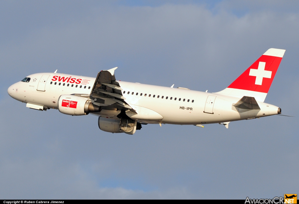 HB-IPR - Airbus A319-112 - Swiss International Air Lines