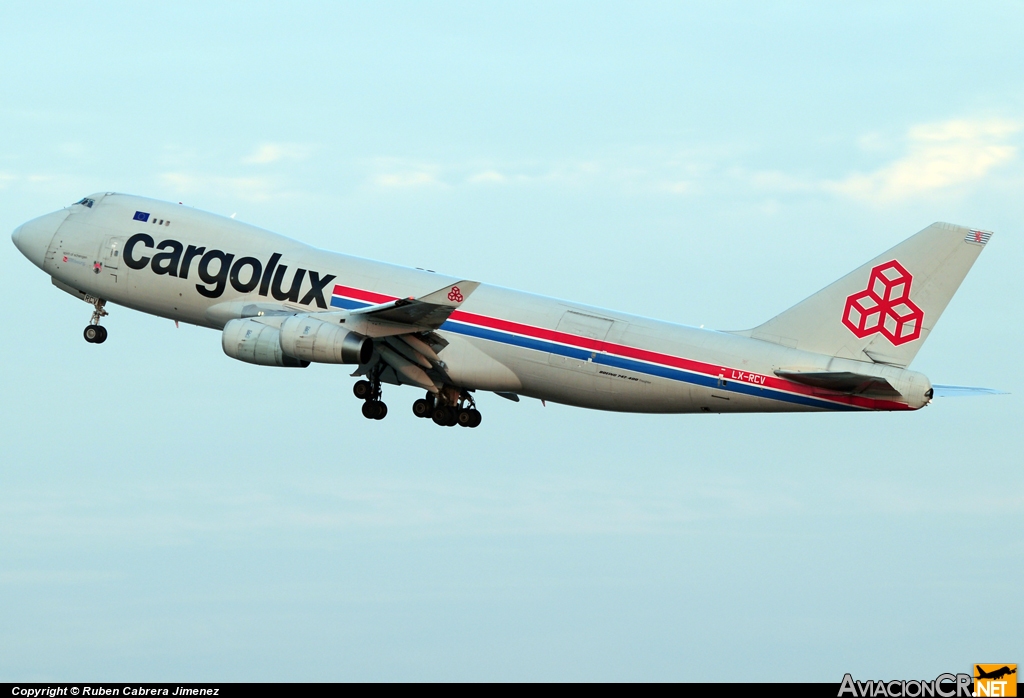 LX-RCV - Boeing 747-4R7F(SCD) - Cargolux Airlines International