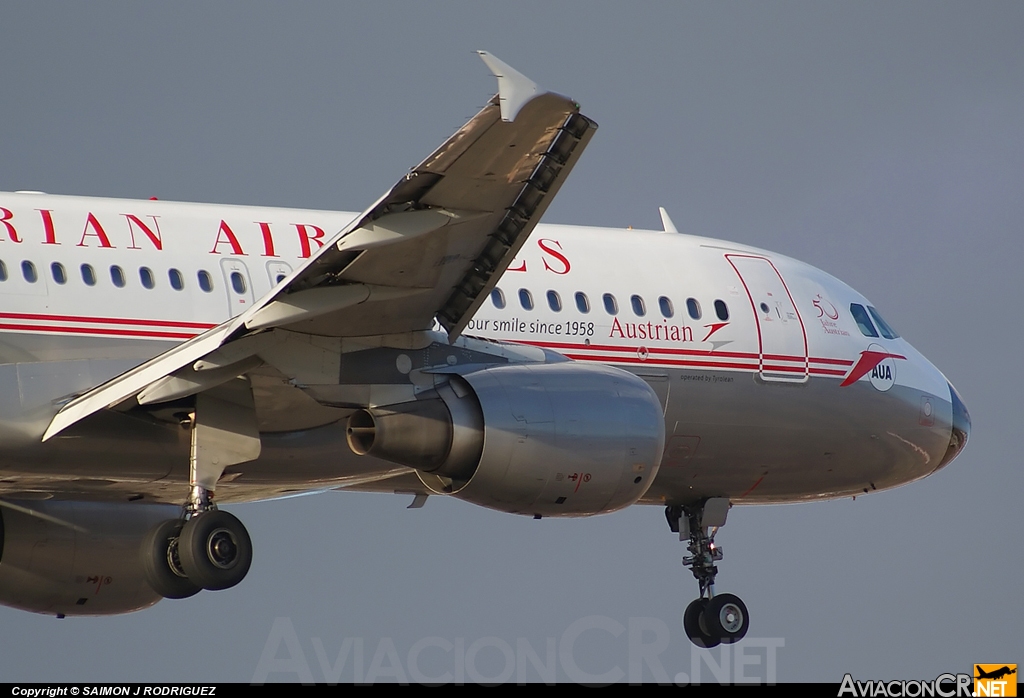 OE-LBP - Airbus A320-214 - Austrian Airlines