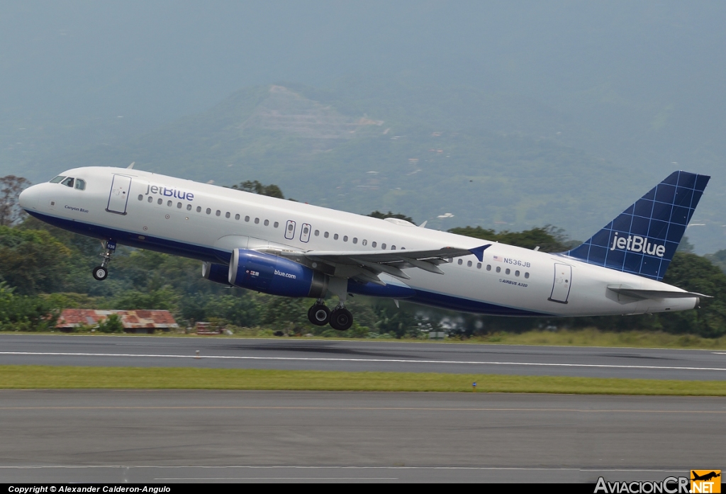 N536JB - Airbus A320-232 - Jet Blue