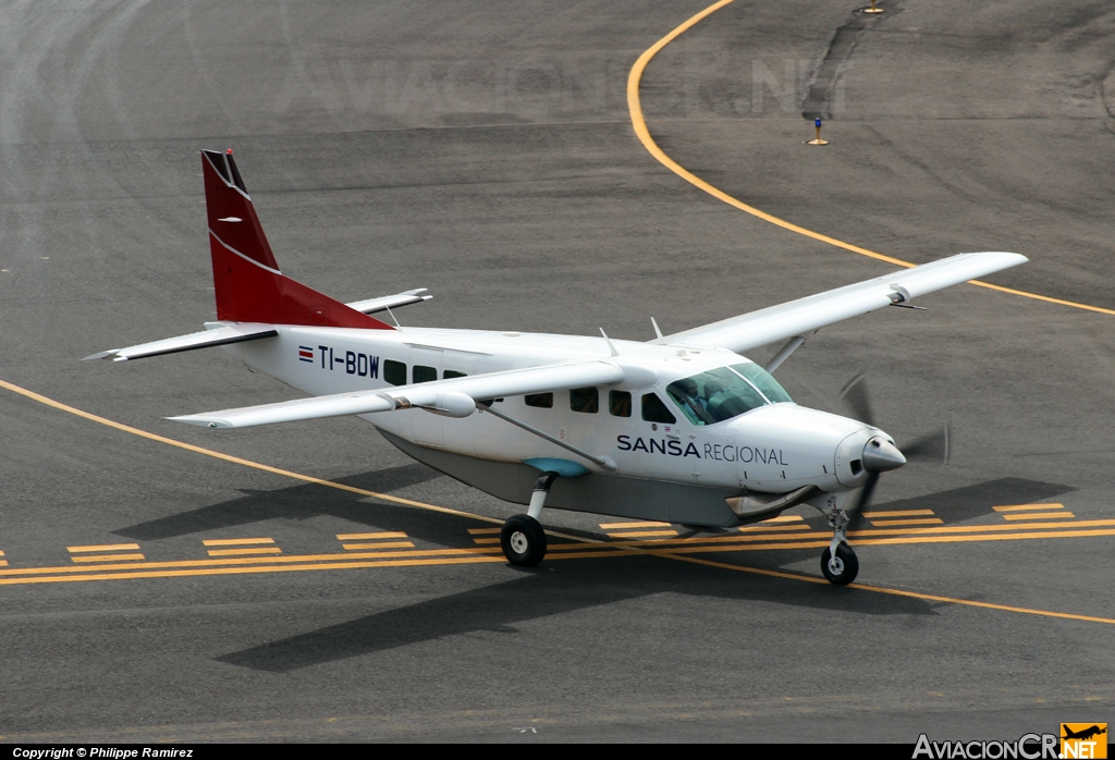 TI-BDW - Cessna 208B Grand Caravan - SANSA - Servicios Aereos Nacionales S.A.