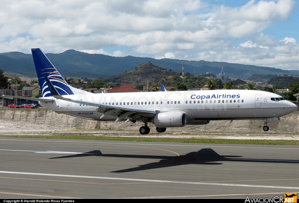 HP-1730CMP - Boeing 737-8V3 - Copa Airlines