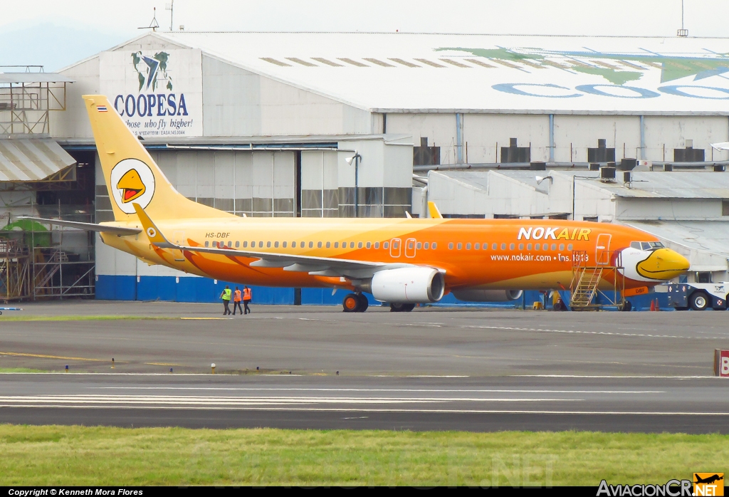 HS-DBF - Boeing 737-8V3 - Nok Air