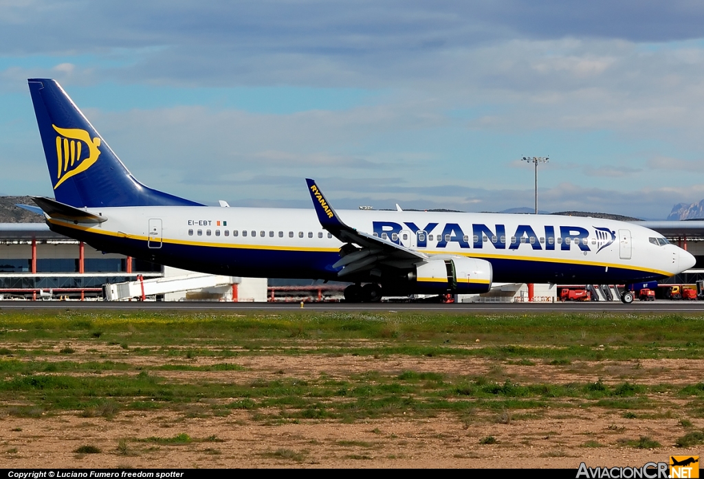 EI-EBT - Boeing 737-8AS - Ryanair