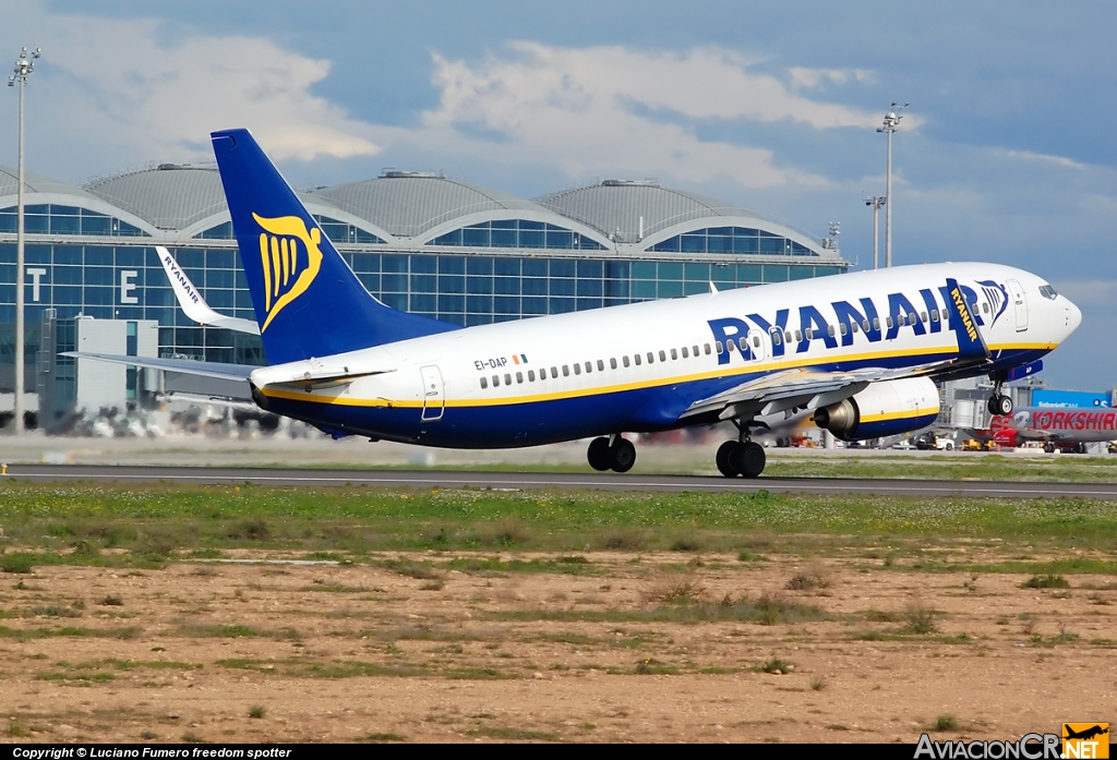 EI-DAP - Boeing 737-8AS - Ryanair