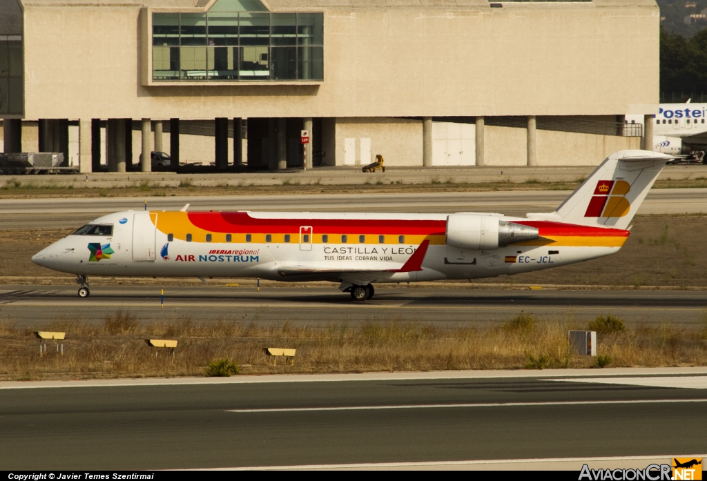 EC-JCL - Canadair CL-600-2B19 Regional Jet CRJ-200ER - Iberia Regional (Air Nostrum)