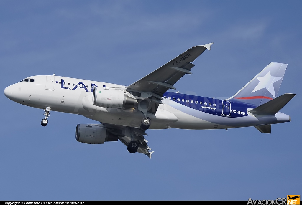 CC-BCE - Airbus A319-112 - LAN Chile