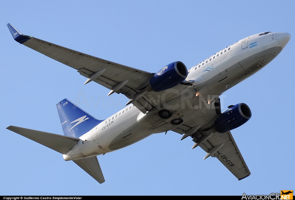 LV-CCR - Boeing 737-73V - Aerolineas Argentinas