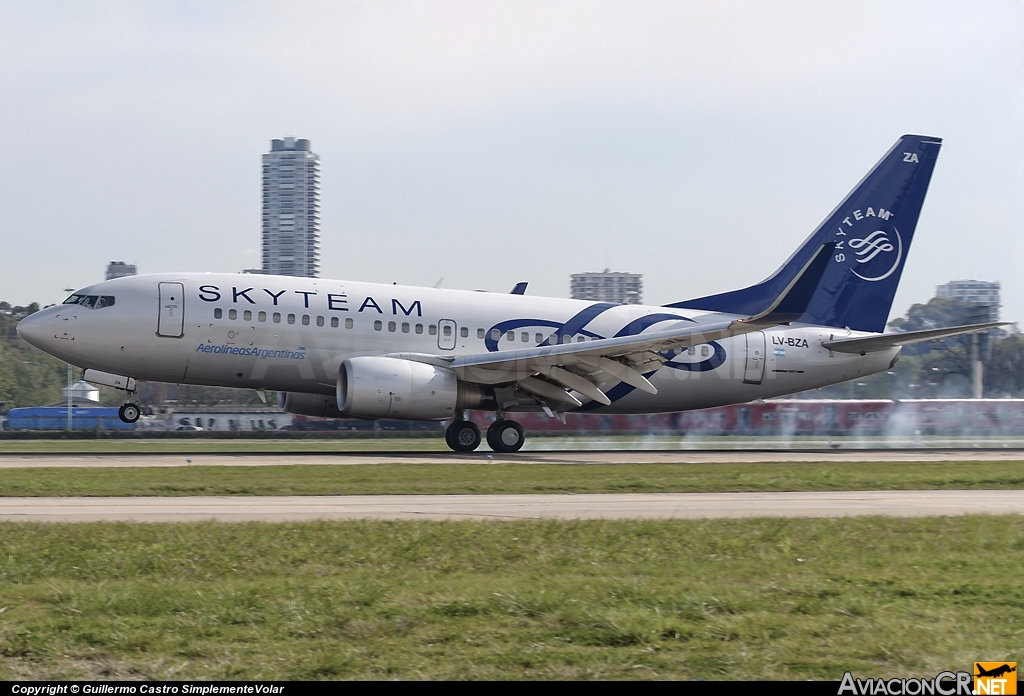 LV-BZA - Boeing 737-76N - Aerolineas Argentinas