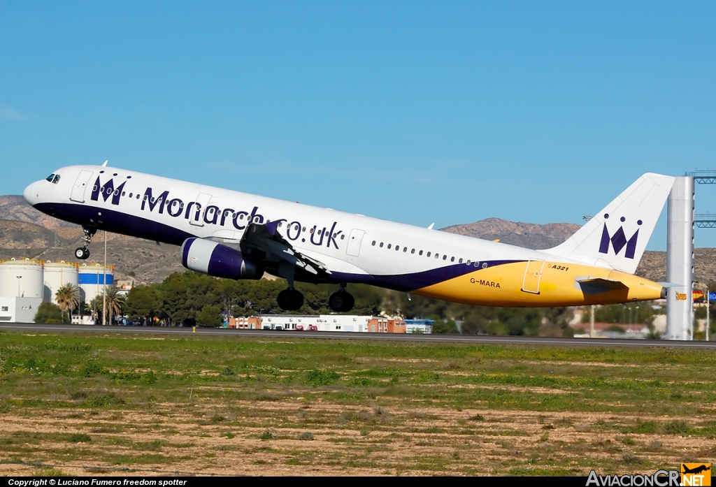 G-MARA - Airbus A321-231 - Monarch Airlines