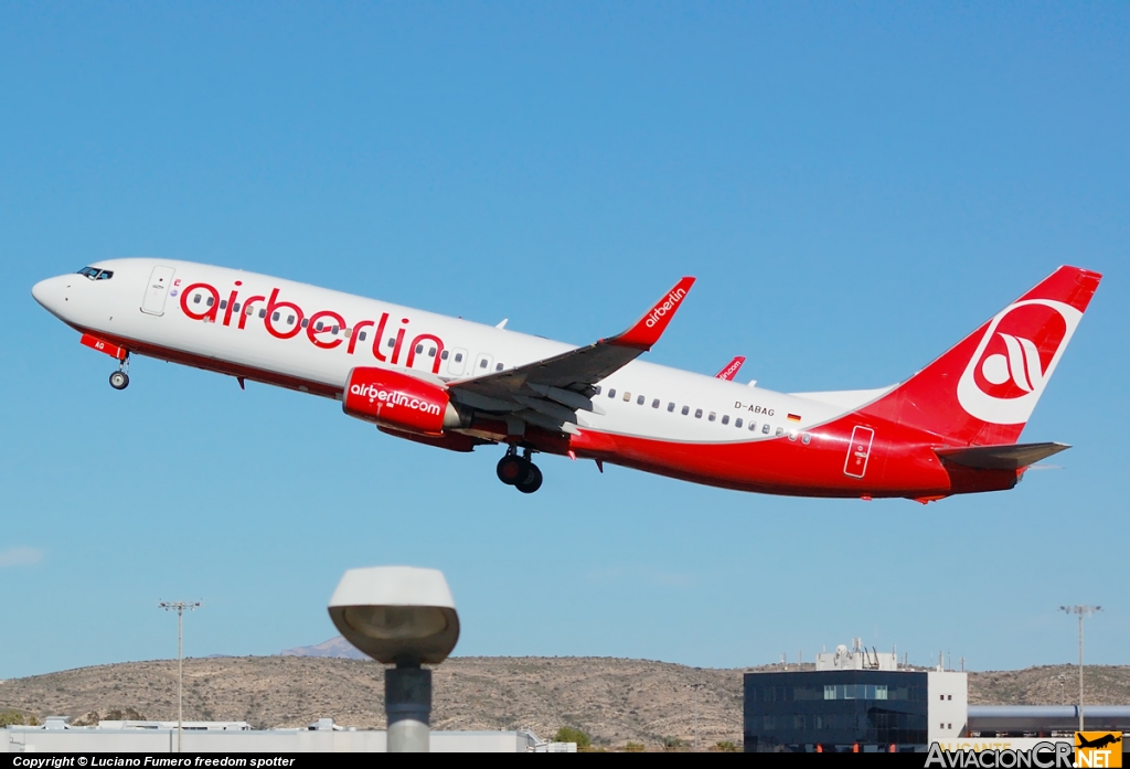 D-ABAG - Boeing 737-86J - Air Berlin
