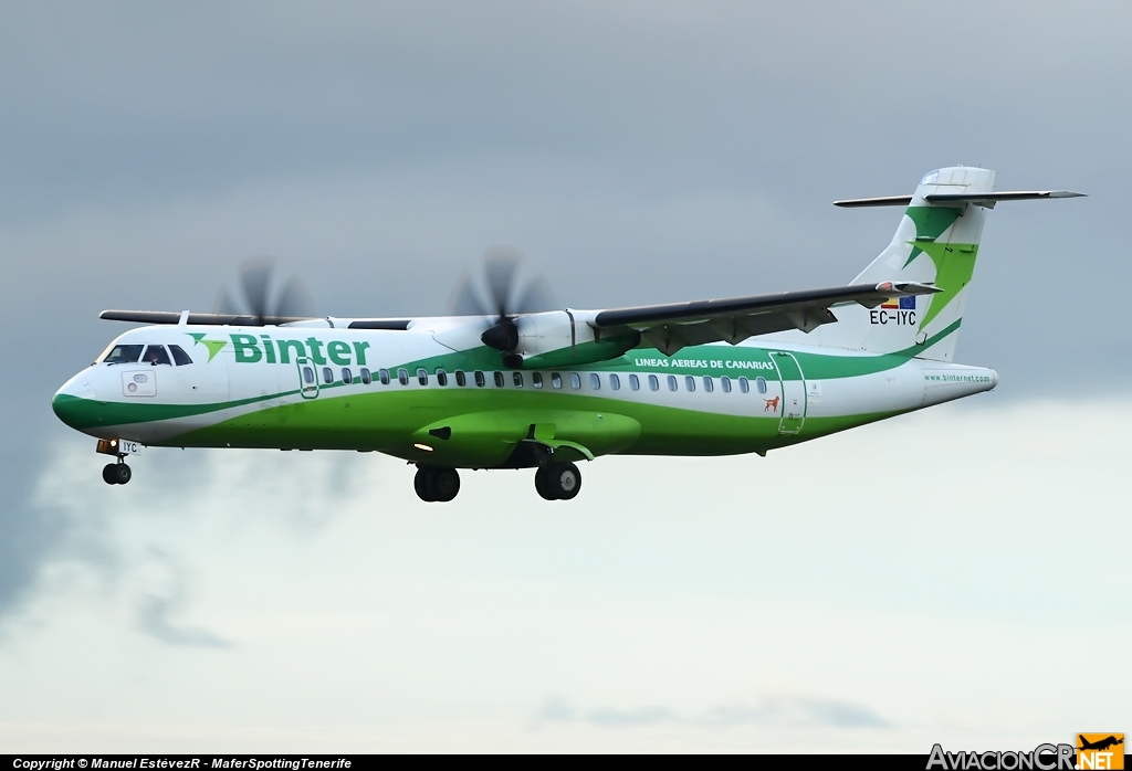 EC-IYC - ATR 72-212A - Binter Canarias