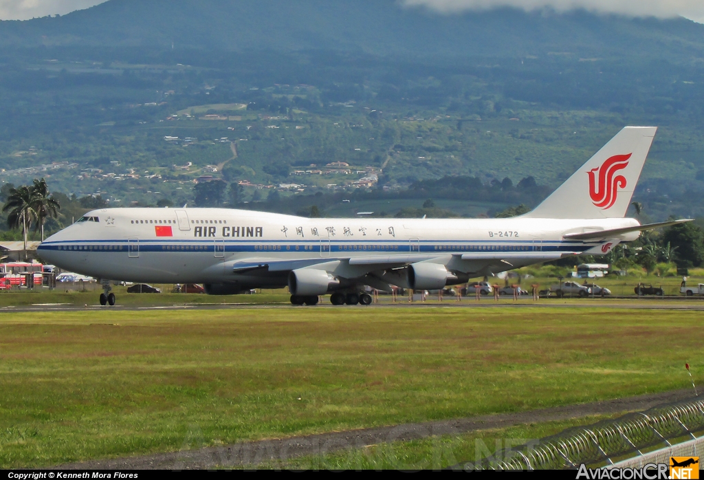 B-2472 - Boeing 747-4J6 - Air China