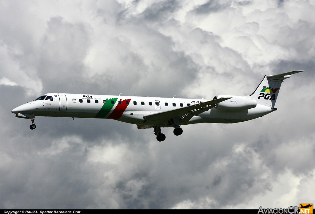 CS-TPH - Embraer ERJ-145EP - PGA Portugália Airlines