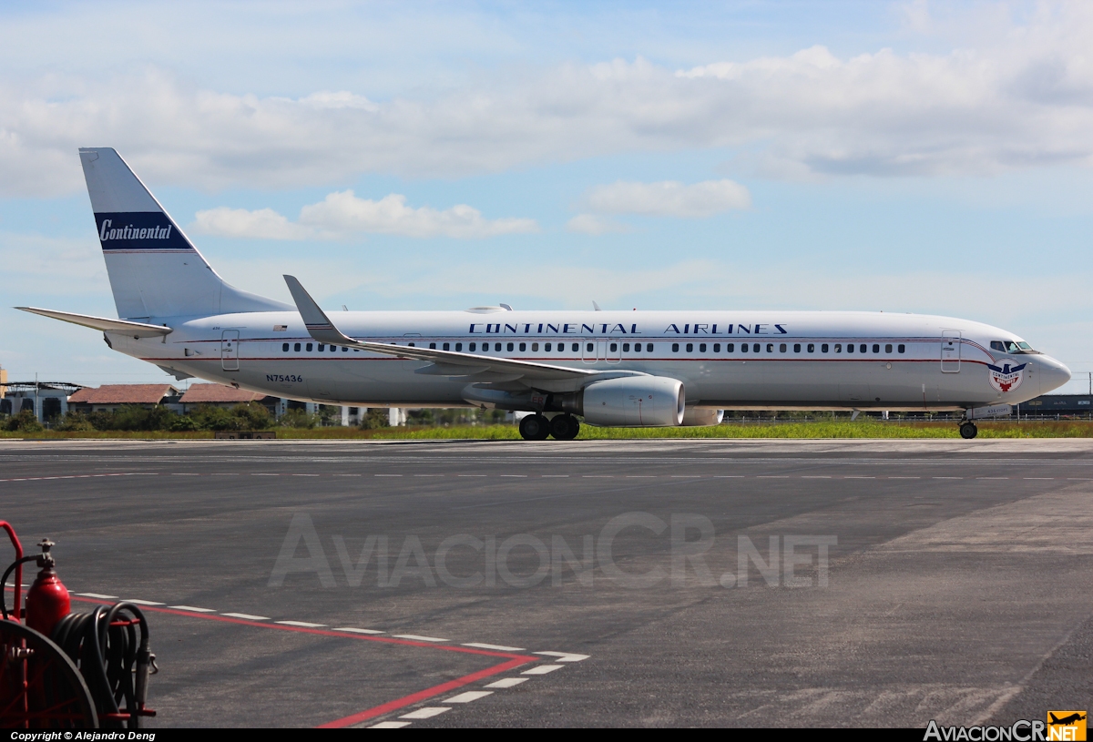 N75436 - Boeing 737-924/ER - Continental Airlines