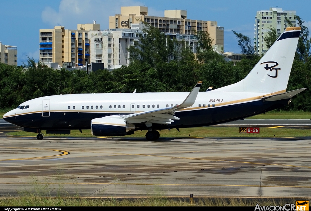 N164RJ - Boeing 737-7BC(BBJ) - Privado