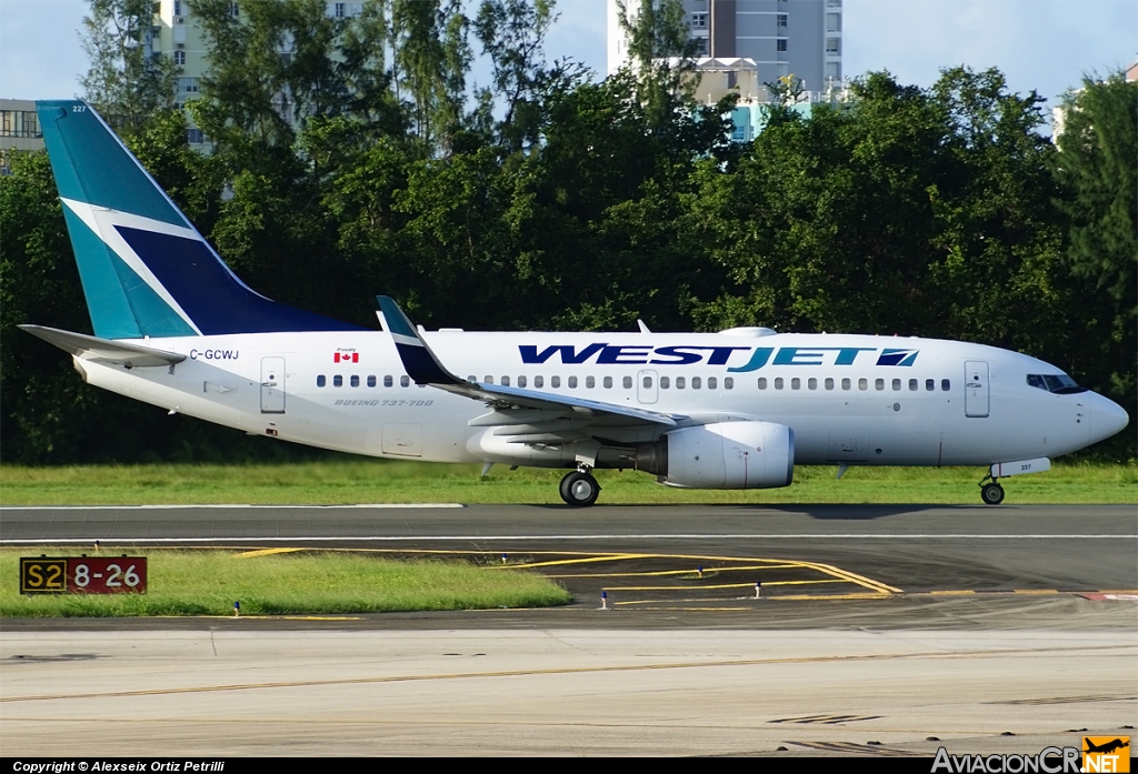C-GCWJ - Boeing 737-7CT - Westjet