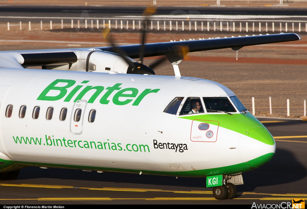 EC-KGI - ATR 72-212A - Binter Canarias