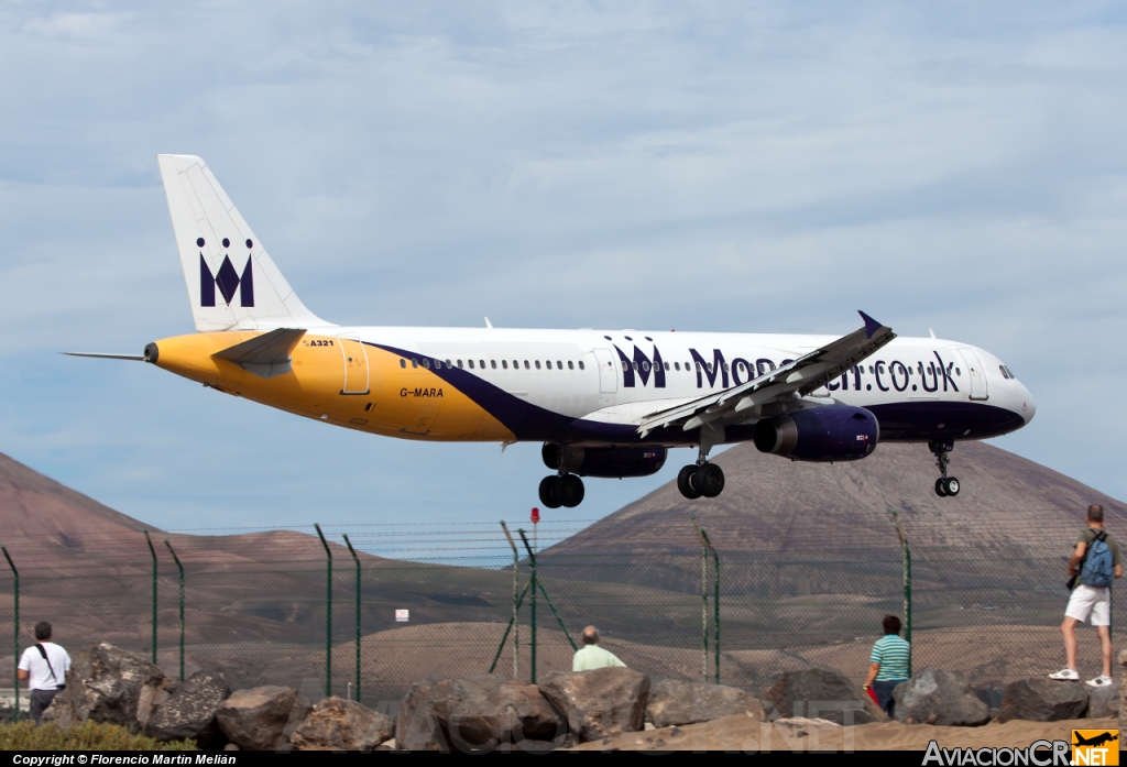 G-MARA - Airbus A321-231 - Monarch Airlines