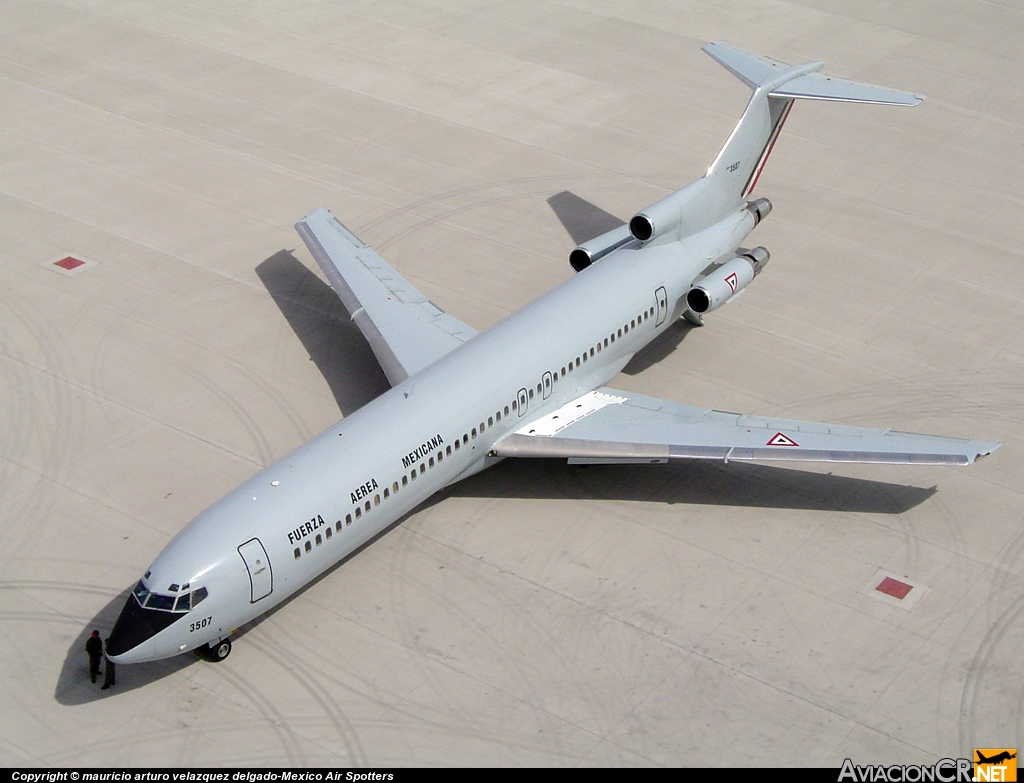 3507 - Boeing 727-264/Adv - Fuerza Aerea Mexicana FAM