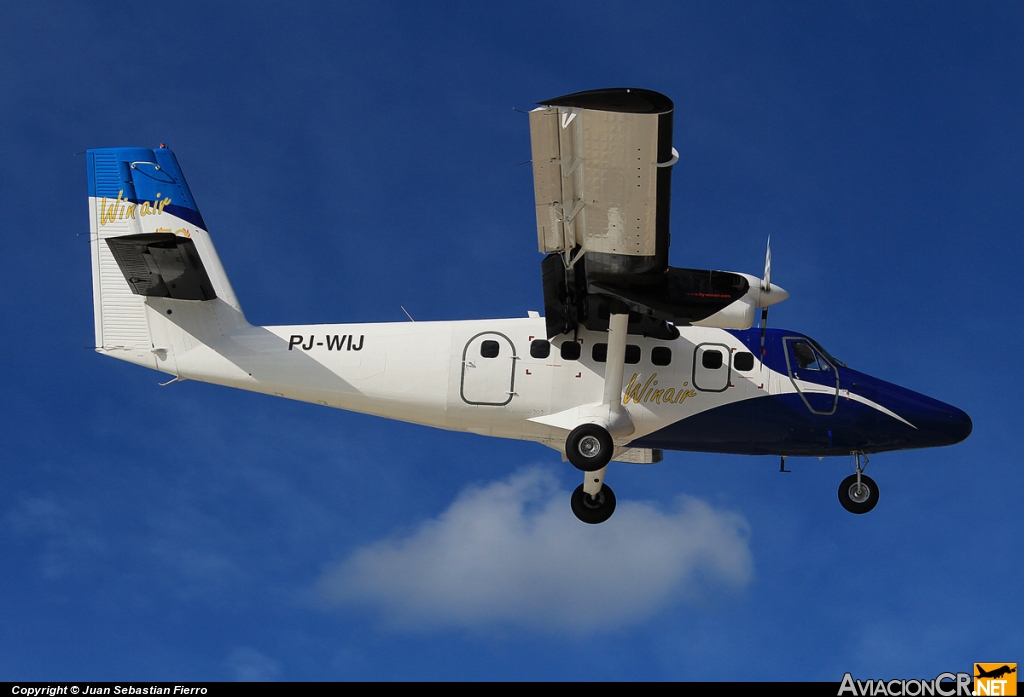 PJ-WIJ - De Havilland Canada DHC-6-300 Twin Otter - Winair - Windward Islands Airways