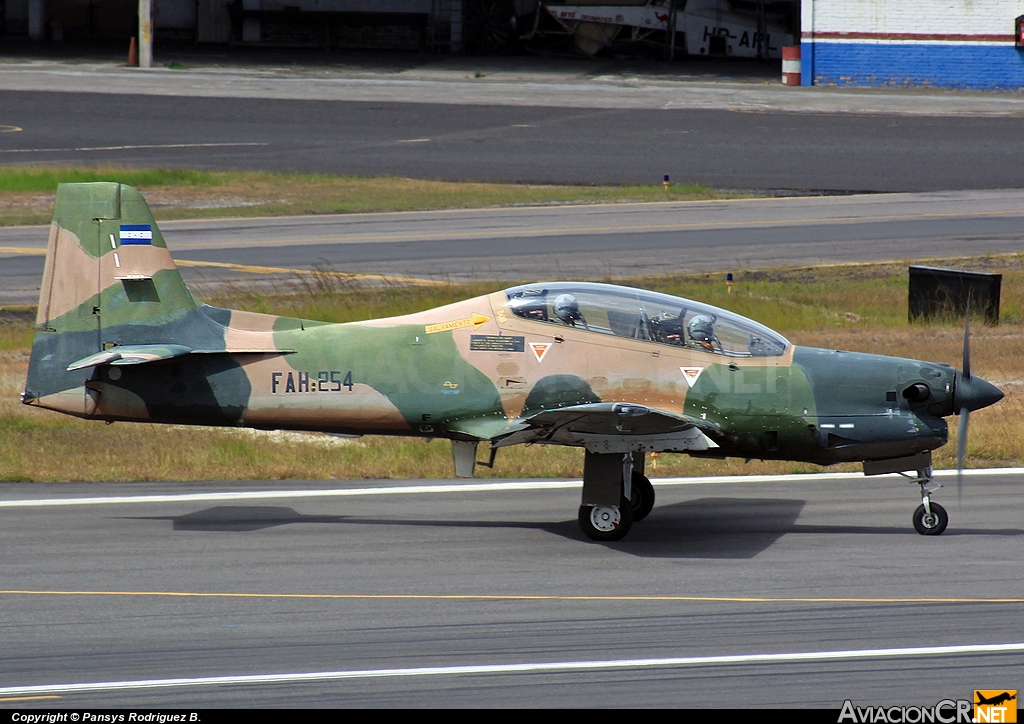 FAH-254 - Embraer EMB-312 Tucano - Fuerza Aerea Honduras