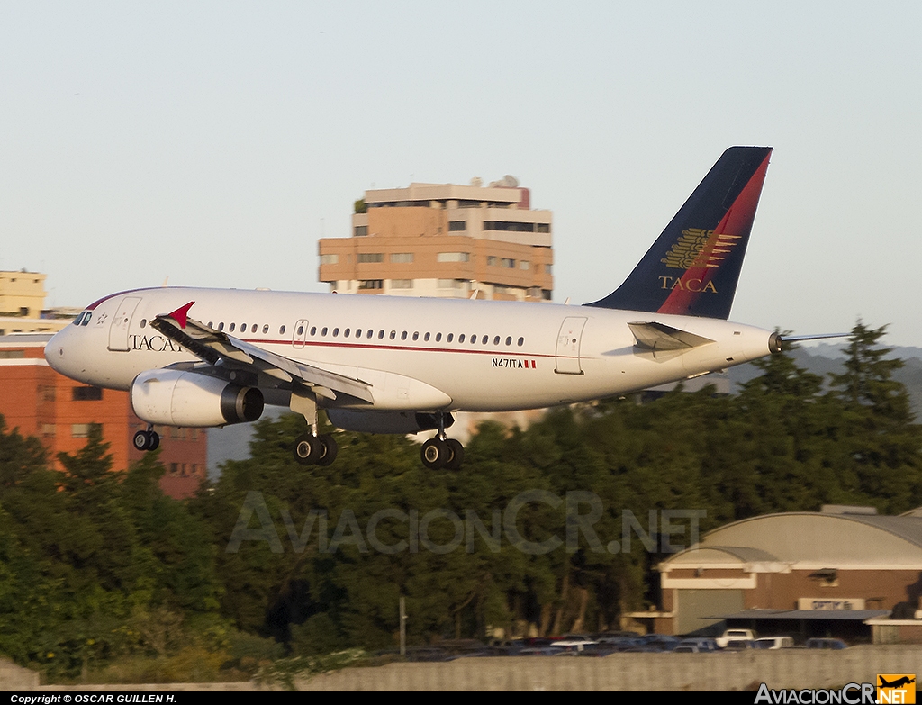 N471TA - Airbus A319-132 - TACA Perú